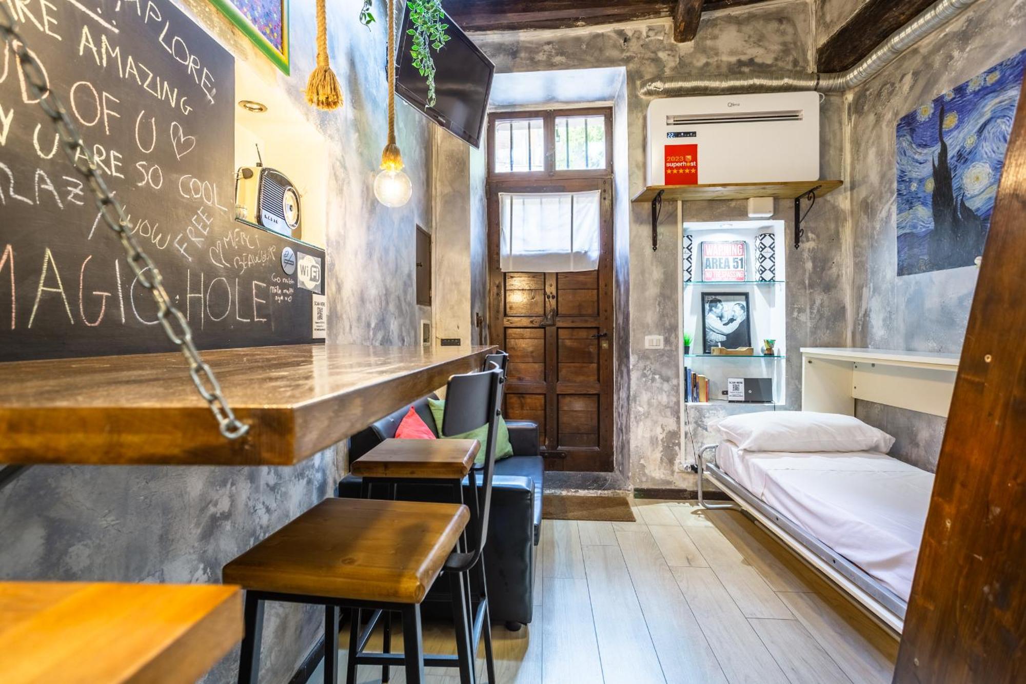 The Magic Hole Apartment โรม ภายนอก รูปภาพ